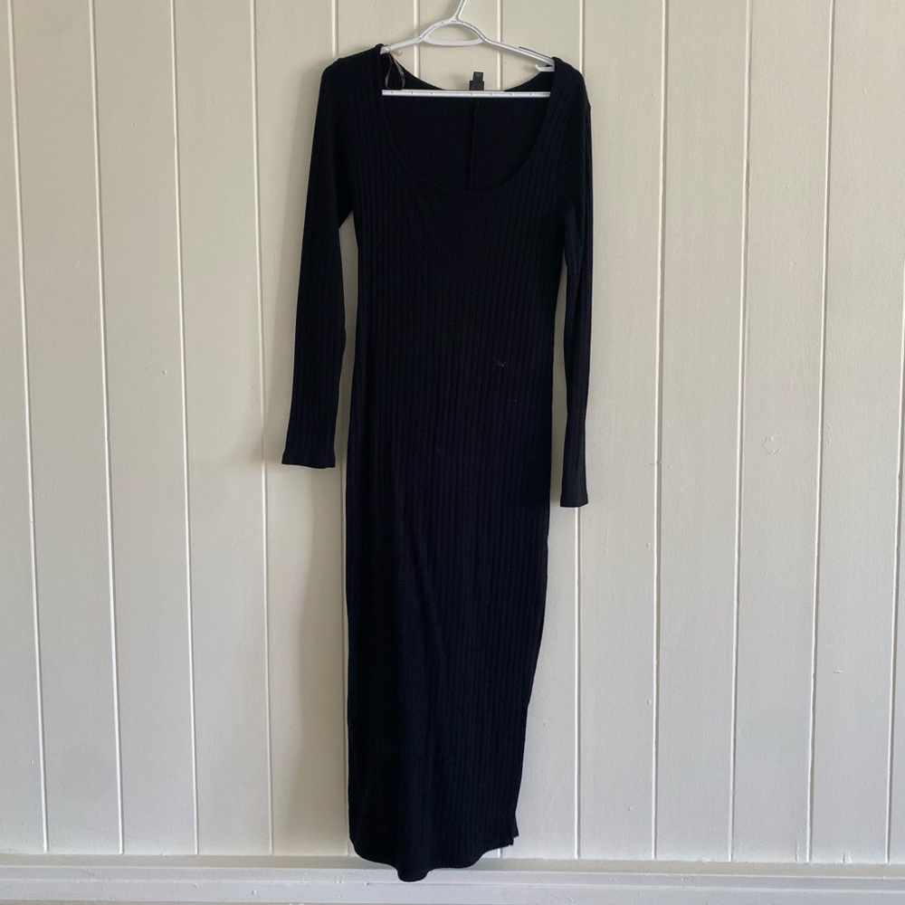 Wild Fable Maxi Knit Long Sleeve Dress